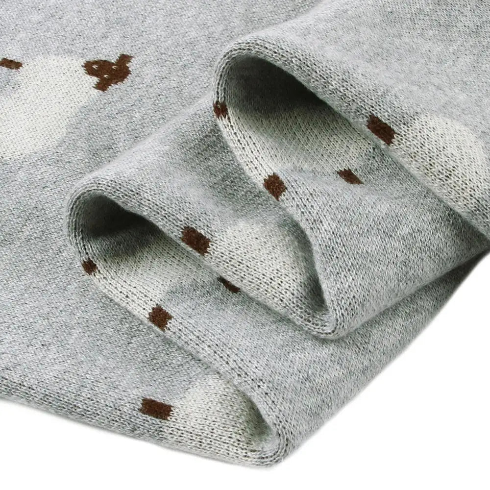 Knitted Baby Swaddle Blanket - Thrive & Baby