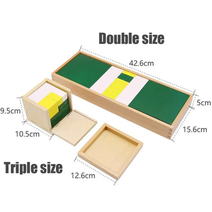 Montessori Math Teaching Binomial Trinomial Kids Wooden Toys Sensory Play Math Learning Toys For Kids 3+ Years Old Educational - Thrive & Baby