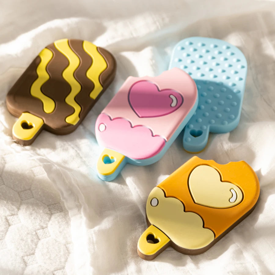 Cartoon Ice Cream Teether - Thrive & Baby