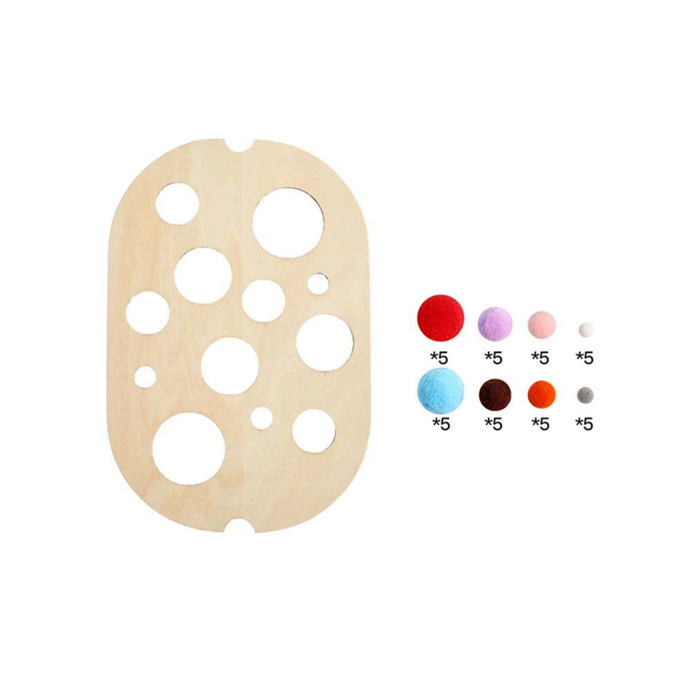 Montessori Sensory Table for Child Wooden Children Sensory Tray Baby Early Education Toys Learning Fine Movement Board Gift - Thrive & Baby