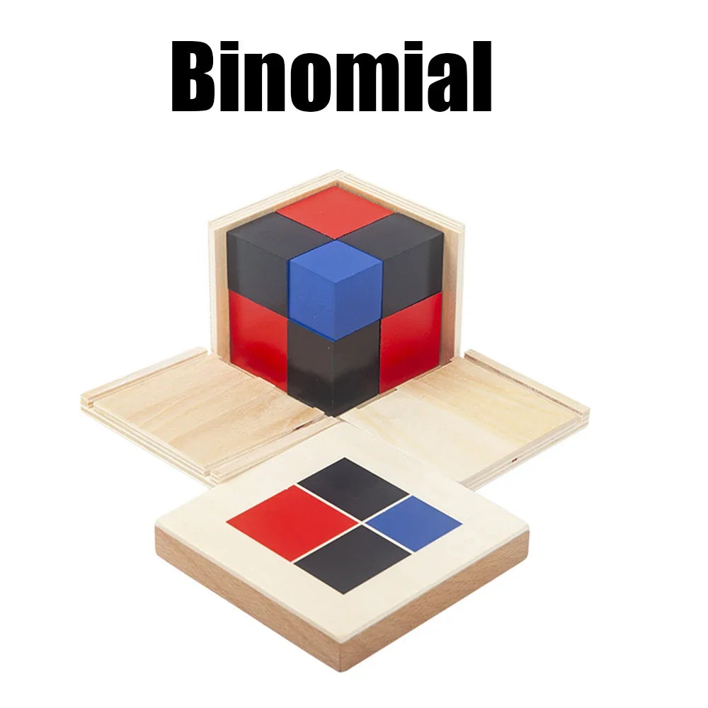 Montessori Math Teaching Binomial Trinomial Kids Wooden Toys Sensory Play Math Learning Toys For Kids 3+ Years Old Educational - Thrive & Baby