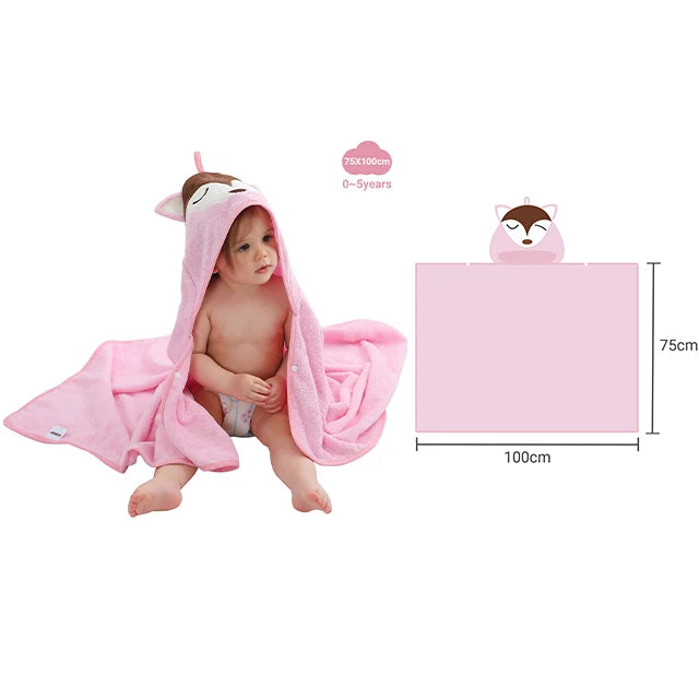 Lion Hooded Baby Towel - Thrive & Baby
