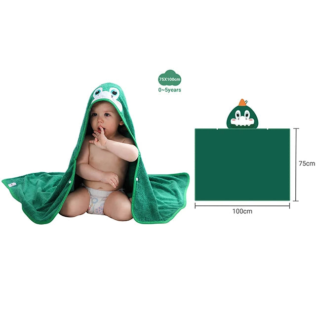 Lion Hooded Baby Towel - Thrive & Baby