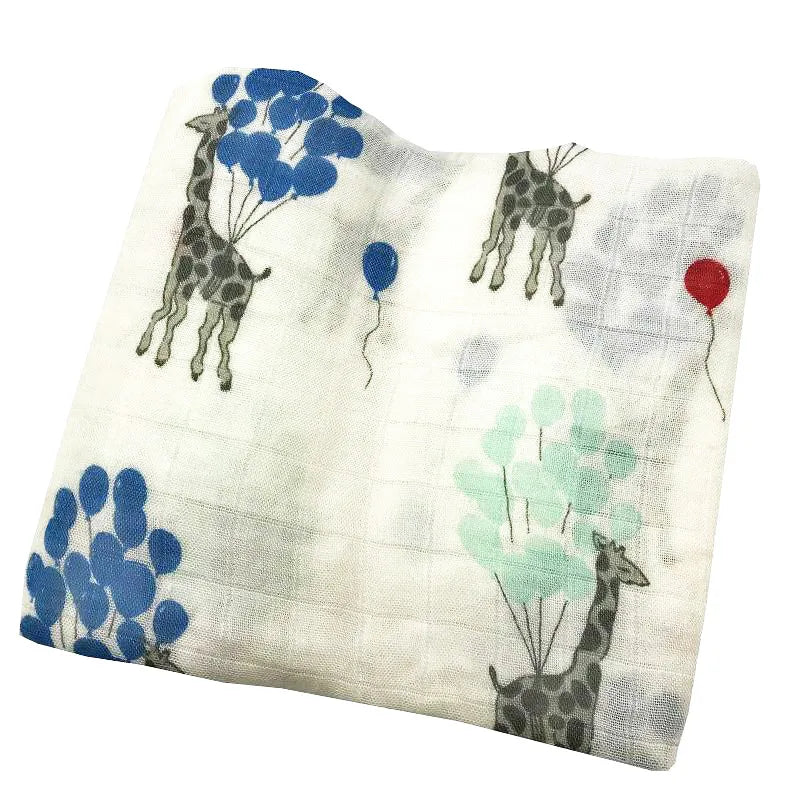 2016 Organic Cotton Swaddle Blanket - Ultra-Soft Temperature-Regulating Baby Wrap - Thrive & Baby