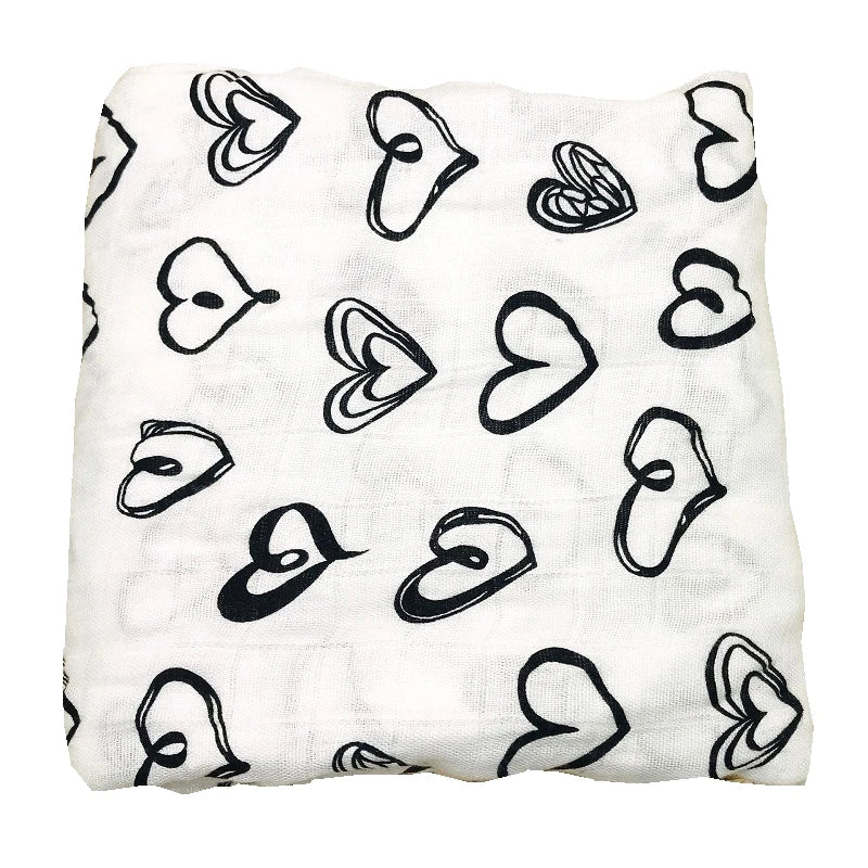 2016 Organic Cotton Swaddle Blanket - Ultra-Soft Temperature-Regulating Baby Wrap - Thrive & Baby