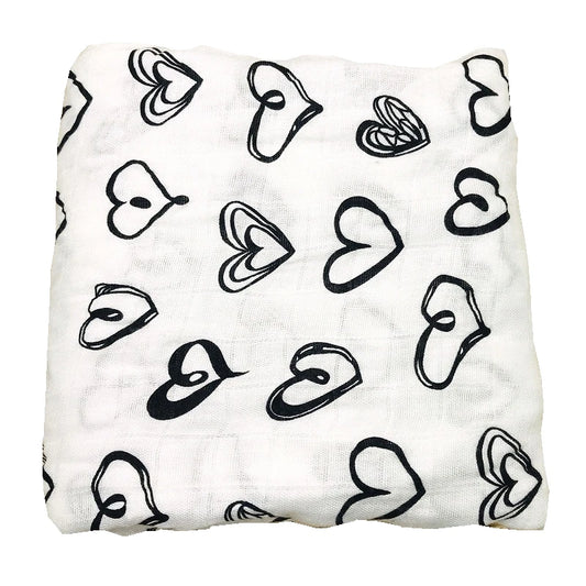 2016 Organic Cotton Swaddle Blanket - Ultra-Soft Temperature-Regulating Baby Wrap - Thrive & Baby