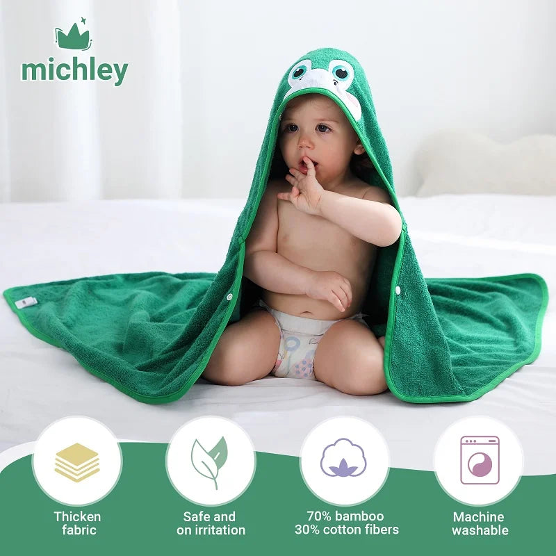 Lion Hooded Baby Towel - Thrive & Baby