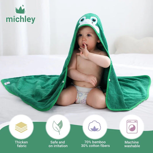 Lion Hooded Baby Towel - Thrive & Baby