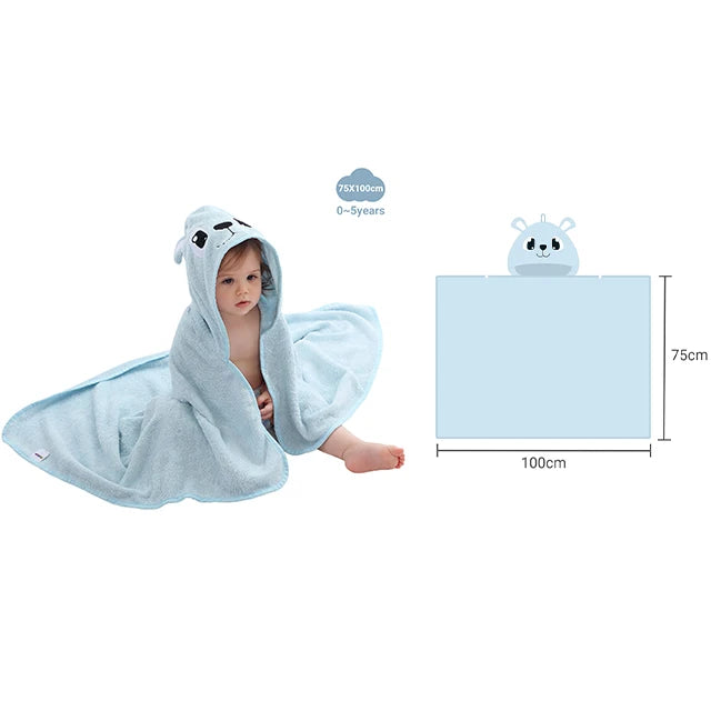 Lion Hooded Baby Towel - Thrive & Baby
