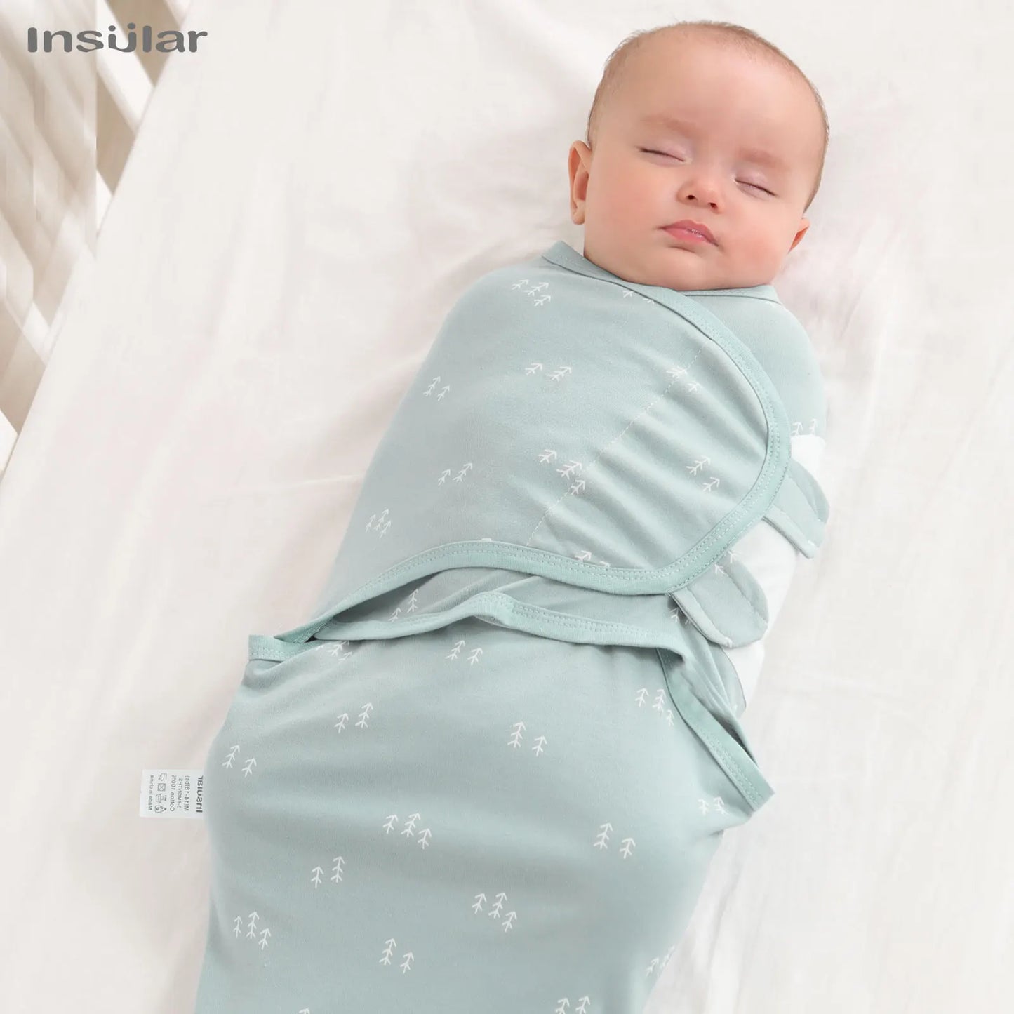 Cotton Newborn Swaddle Sleep - Thrive & Baby
