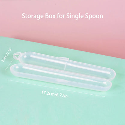 9 Colors Baby Silicone Spoon Learning Spoon Star Pattern Large Small Spoon Set Soft Silicone Feeding Spoon Training Baby Reborn - Thrive & Baby