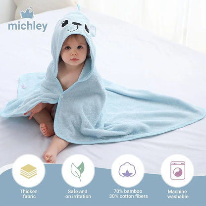 Lion Hooded Baby Towel - Thrive & Baby