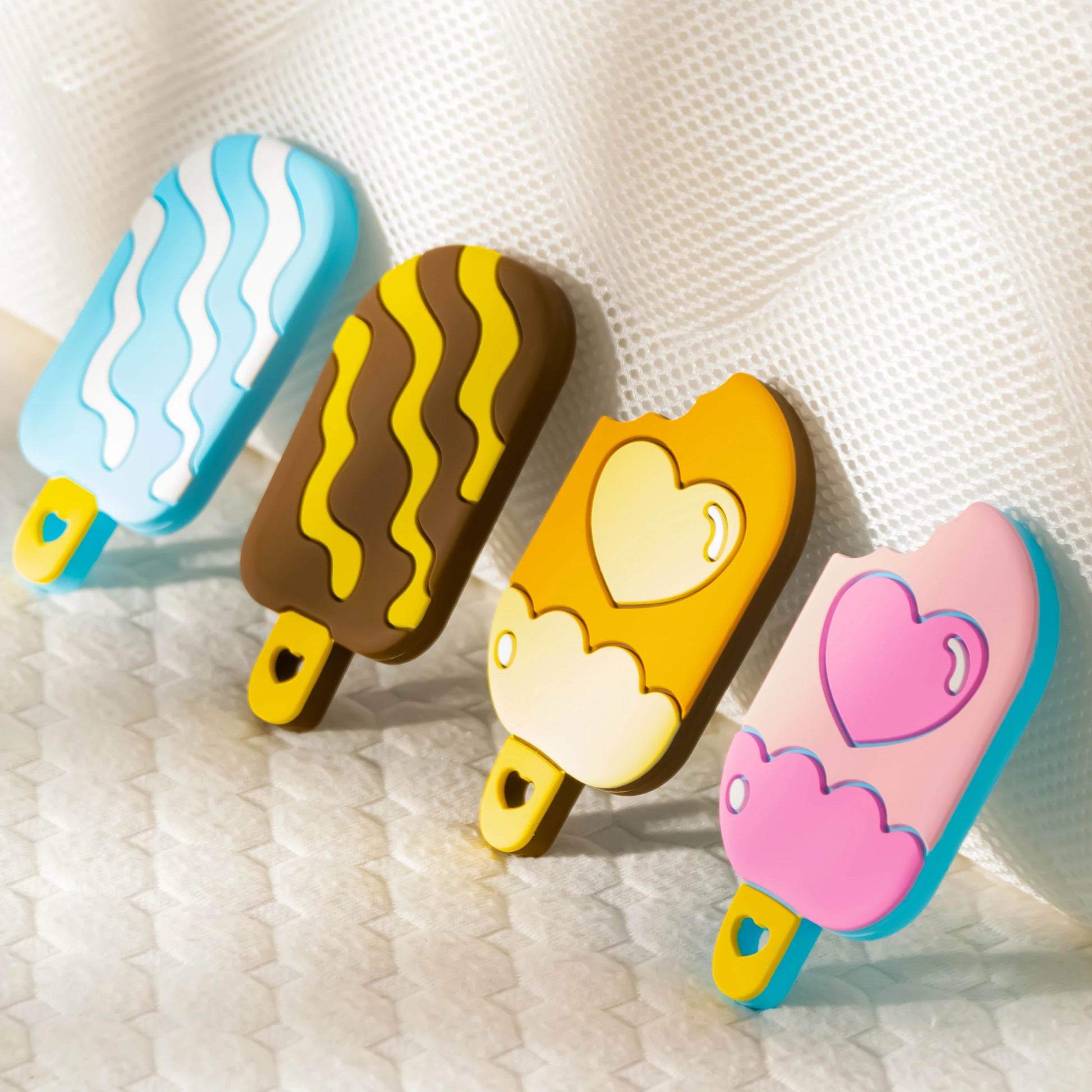 Cartoon Ice Cream Teether - Thrive & Baby