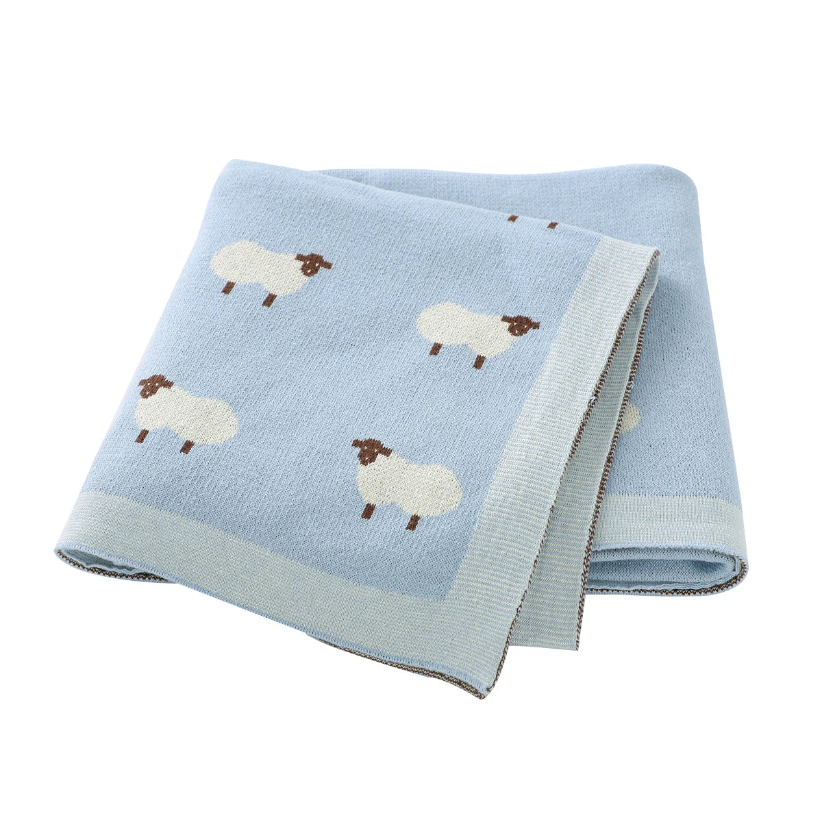 Knitted Baby Swaddle Blanket - Thrive & Baby