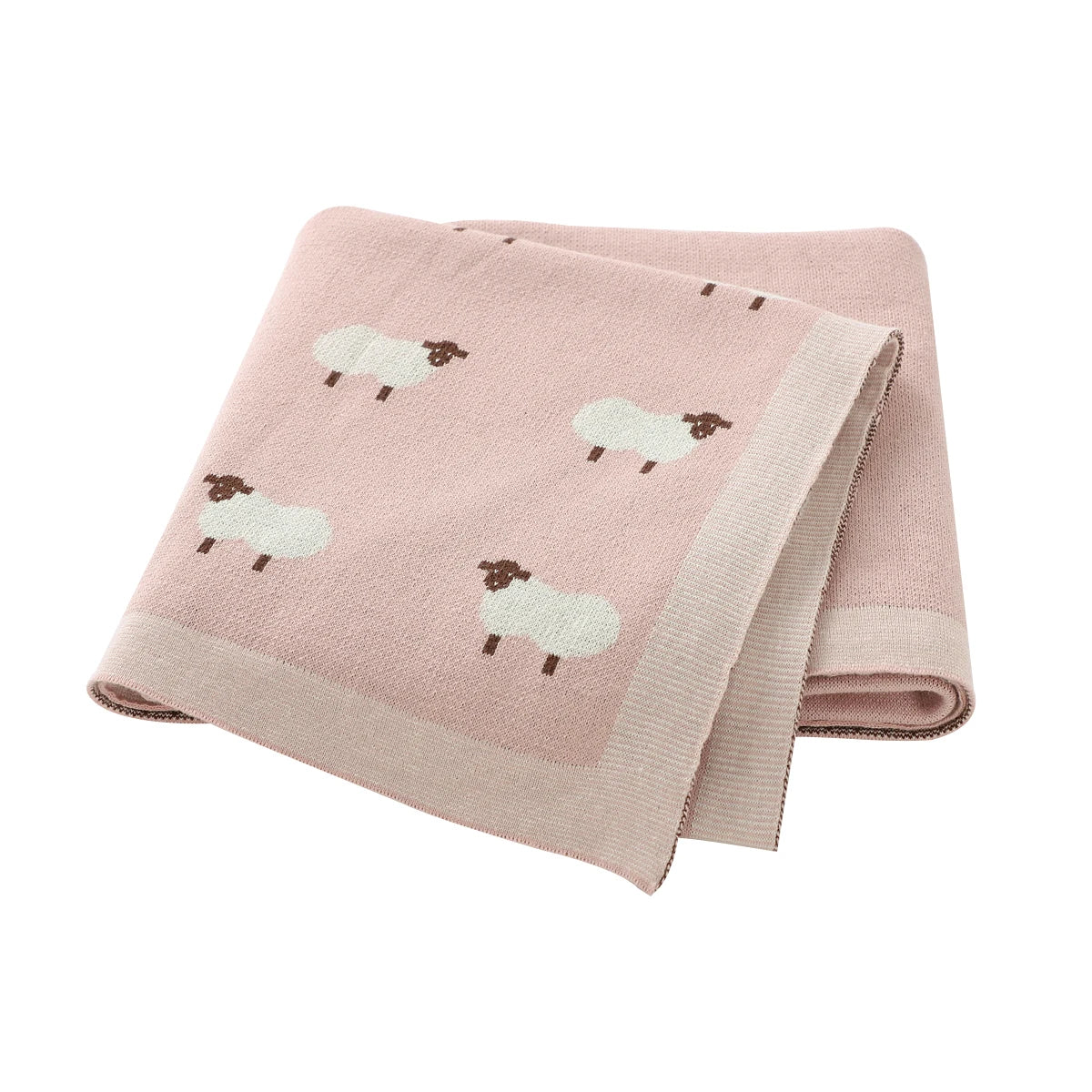 Knitted Baby Swaddle Blanket - Thrive & Baby
