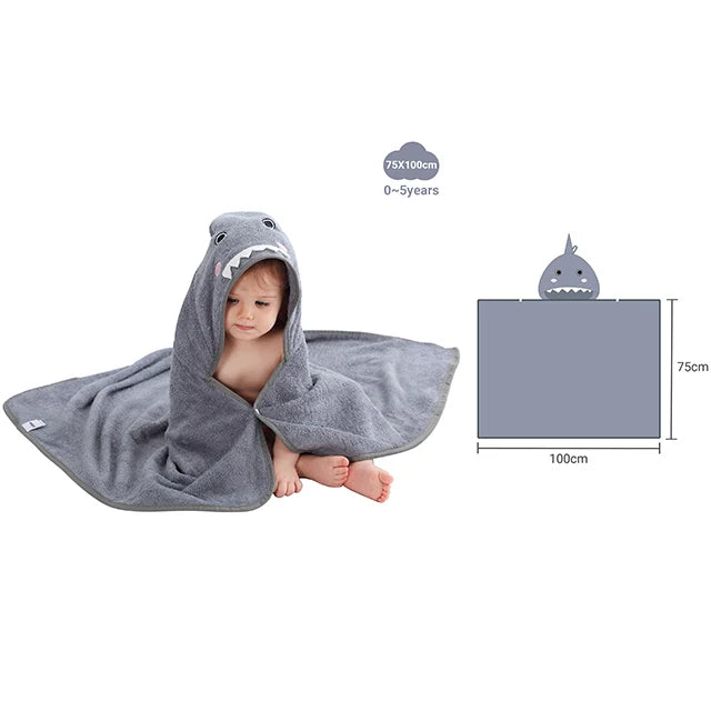 Lion Hooded Baby Towel - Thrive & Baby