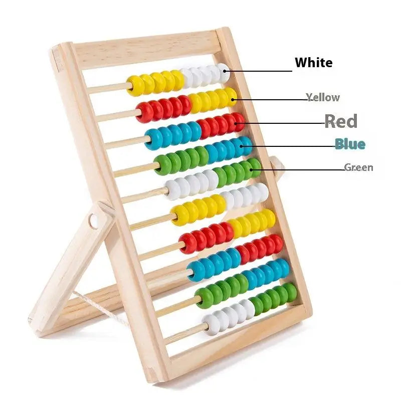 Montessori Classic Educational Toy; Enhances Number Arithmetic and Counting Skills; Perfect Gift for Toddlers - Thrive & Baby