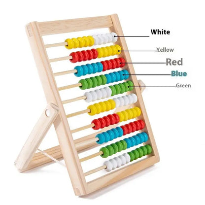Montessori Classic Educational Toy; Enhances Number Arithmetic and Counting Skills; Perfect Gift for Toddlers - Thrive & Baby