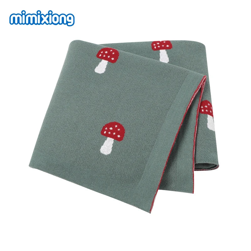Knitted Baby Swaddle Blanket - Thrive & Baby