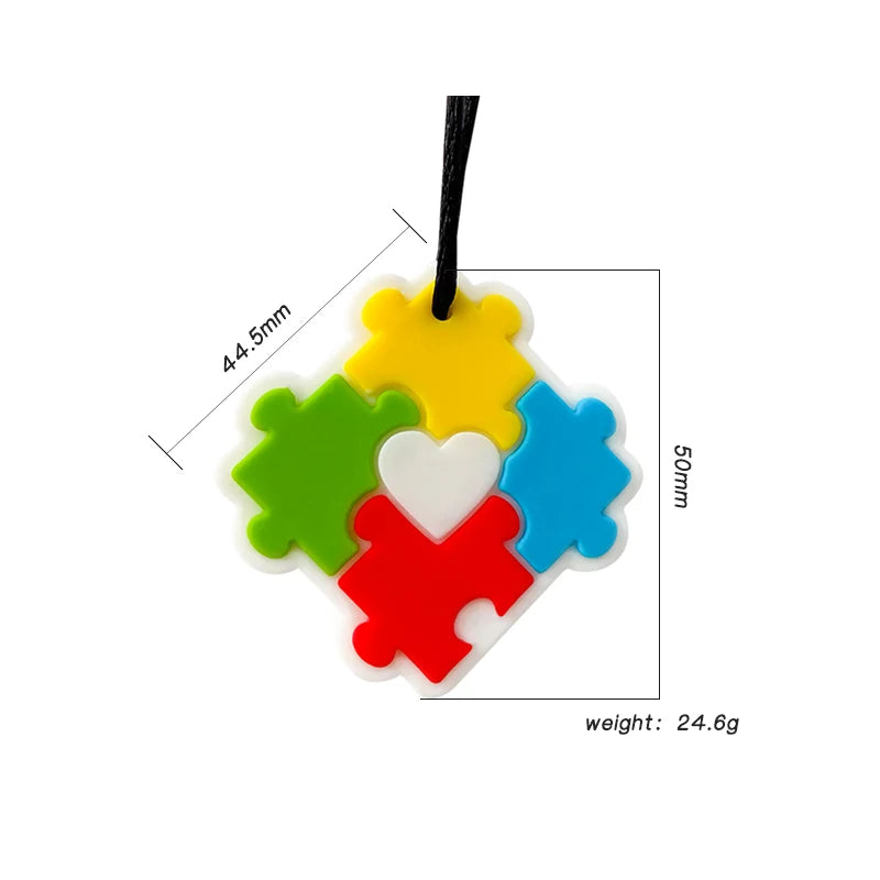 Silicone Chew Necklace Toy - Thrive & Baby