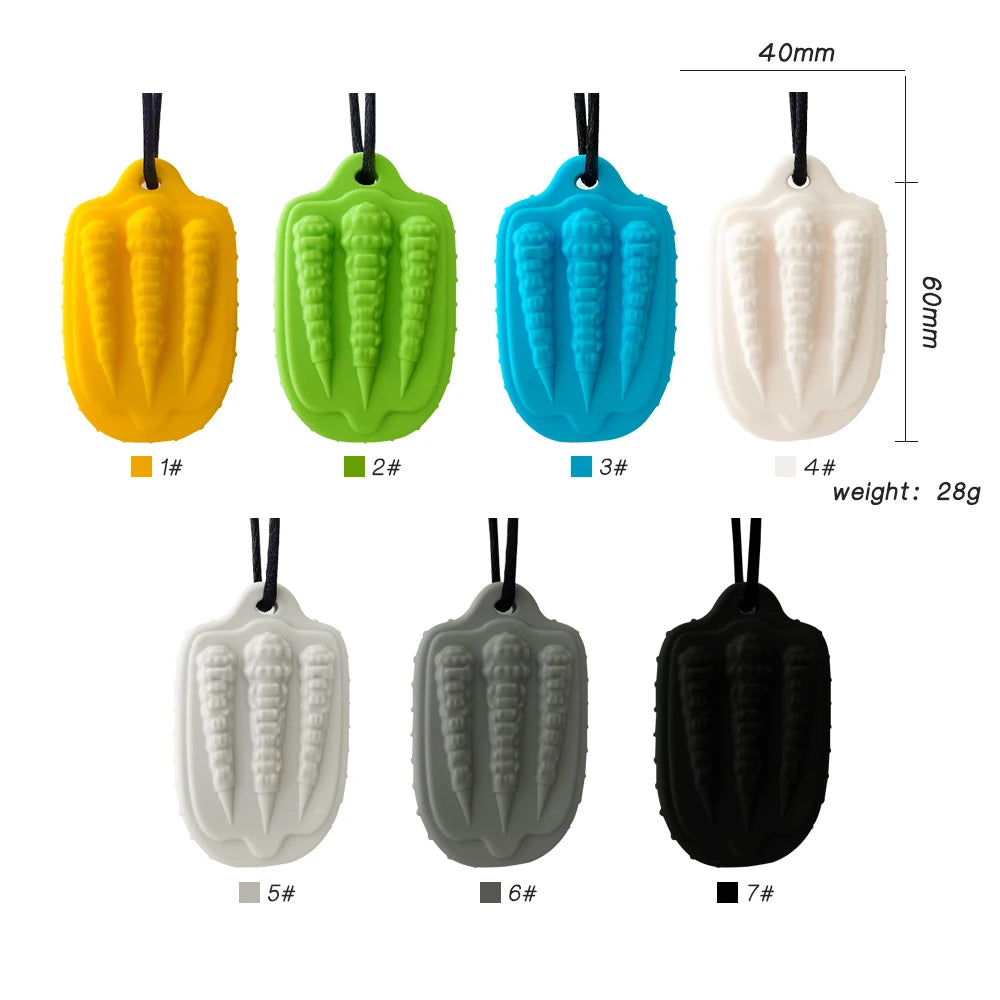 Silicone Chew Necklace Toy - Thrive & Baby